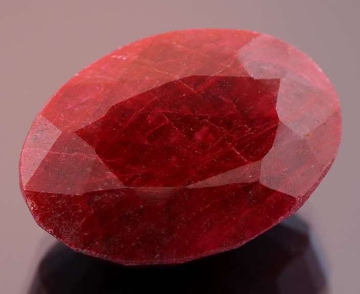 Huge! 90.5ct vibrant red Ruby