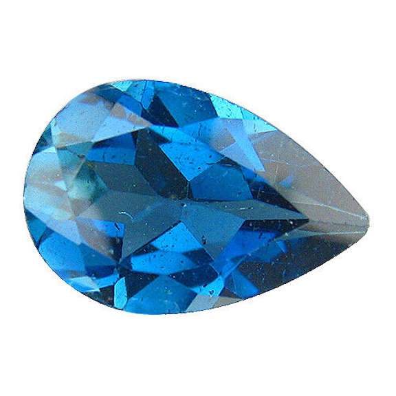 Real 3.31ct London blue Brazilian Topaz