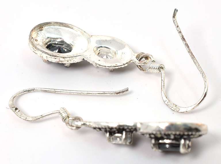 Sterling Silver CZ Earrings