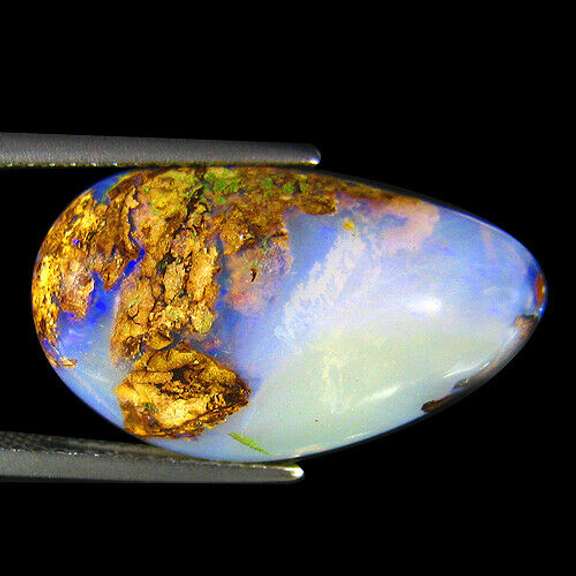 Unique 9.26ct crystal core Koroit Boulder Opal