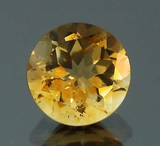 Glittering 1.83ct unheated Citrine solitaire