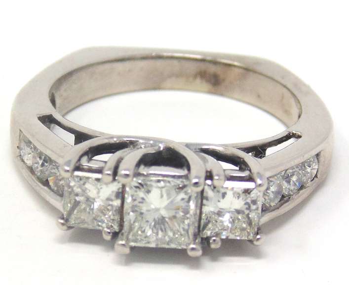 Great Princess Cut & RBC Diamond Ring