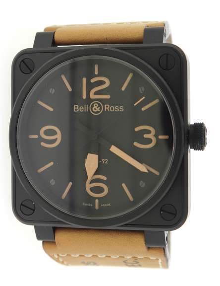 Bell and Ross Aviation BR01-92 Heritage Black PVD Watch