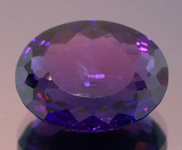 Top quality 27.48ct Hydrothermal Amethyst