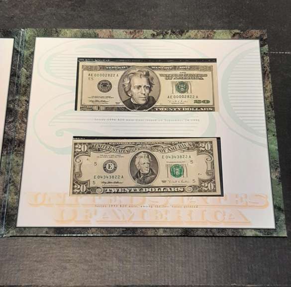 1996 $20  White House Premium Portfolio1996 $20  White House Premium Portfolio1996 $20  White House Premium Portfolio1996 $20  White House Premium Portfolio