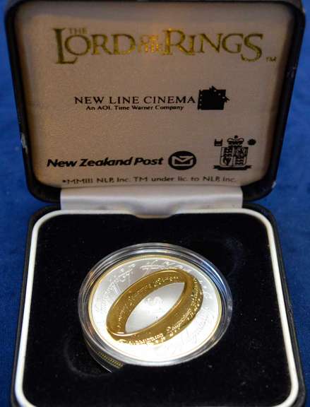 2003 New Zealand 1 Dollar Lord of the Ring Coin