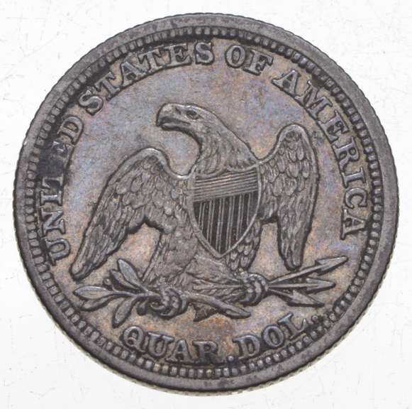 1856 Seated Liberty Quarter