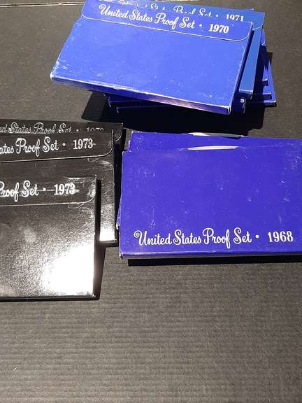 Lot of 31 Proof Sets