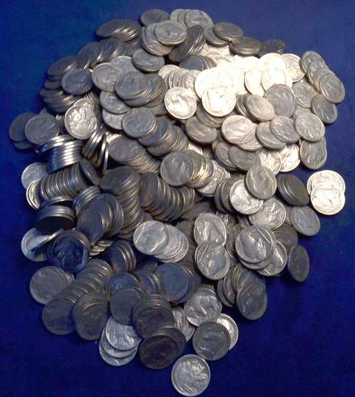 Lot Of 500 Full Date Partial  To Full Horn  Buffalo Nickels