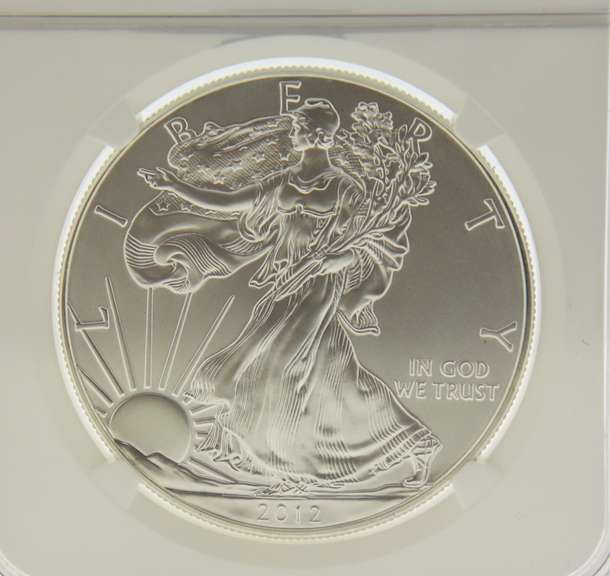 2012 Silver Eagle MS70