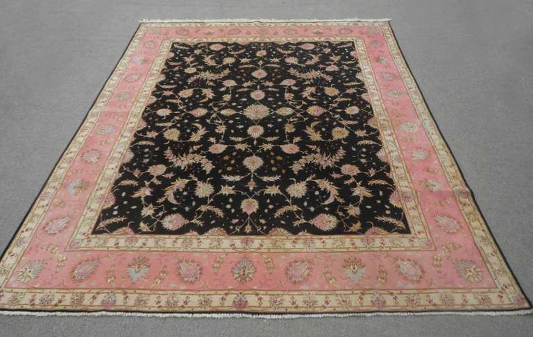 Authentic Silk Persian Tabriz 8.1x10