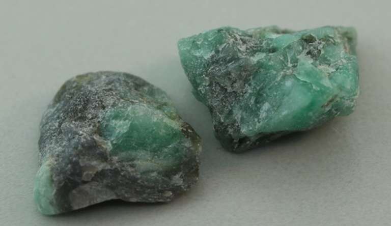 Collectors 15.77ct raw Emerald in matrix