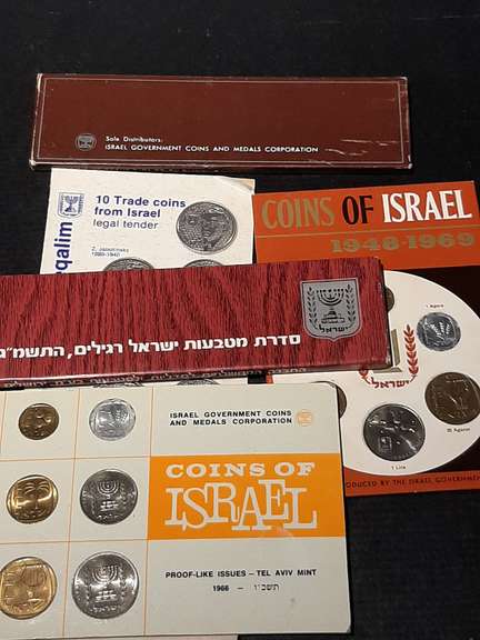 Lot of Israel Coins