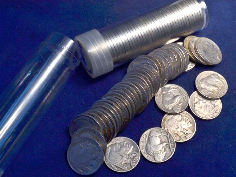 Lot of 80 Full Date Partial to Full Horn Buffalo Nickels