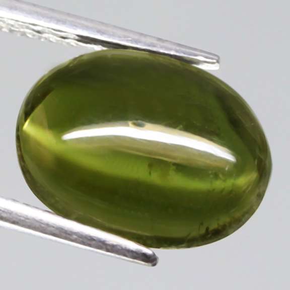 Glistening 3.22ct moss green untreated Tourmaline