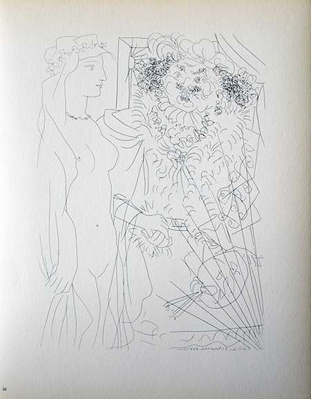 PABLO PICASSO, STANDING NUDE