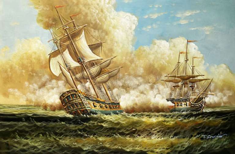 ONE OF A KIND HAND PAINTED OIL PAINTING ON CANVAS