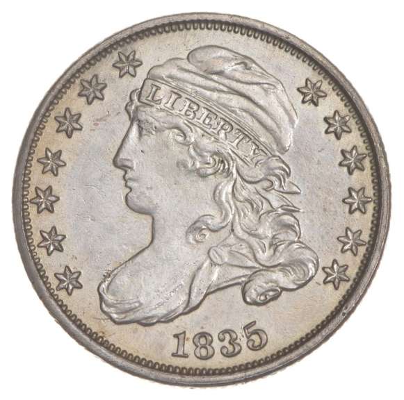1835 Capped Bust Dime