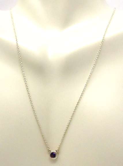 Tiffany & Co Amethyst Diamond by the Yard Necklace