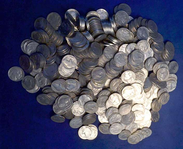 Lot Of 500 Full Date Partial  To Full Horn  Buffalo Nickels