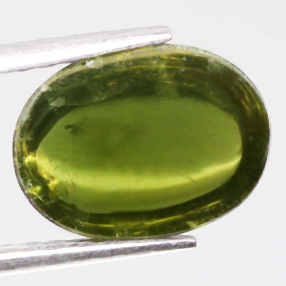 Glistening 3.22ct moss green untreated Tourmaline