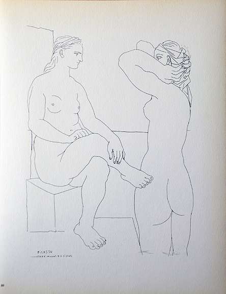 PABLO PICASSO, TWO WOMEN