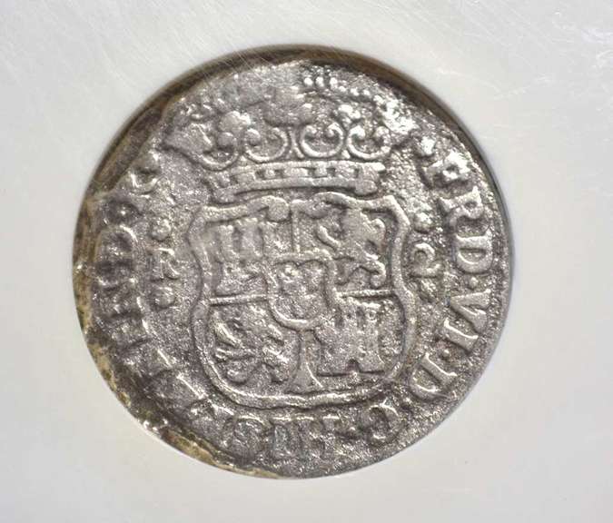 1747MO M Mexico 2R Ferdinand VI-EL -Cazador NGC Shipwreck