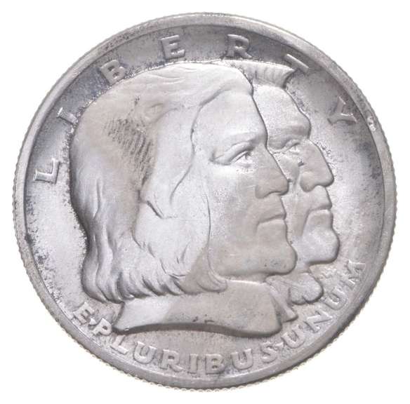 1936 Long Island Tercentenary Commemorative Half Dollar