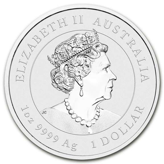 2021 Australia 1 oz Silver Lunar OX BU Series 3