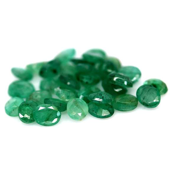 Large 8.46ct 31 piece Zambian Emerald parcel