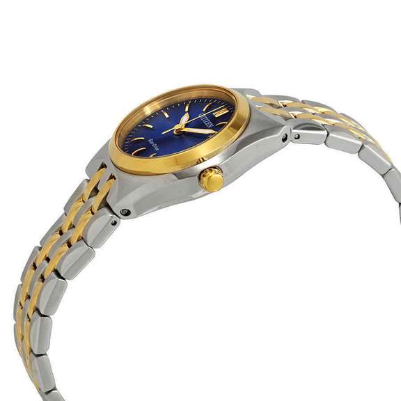 Citizen Eco-Drive Blue Dial Two-tone Ladies Watch