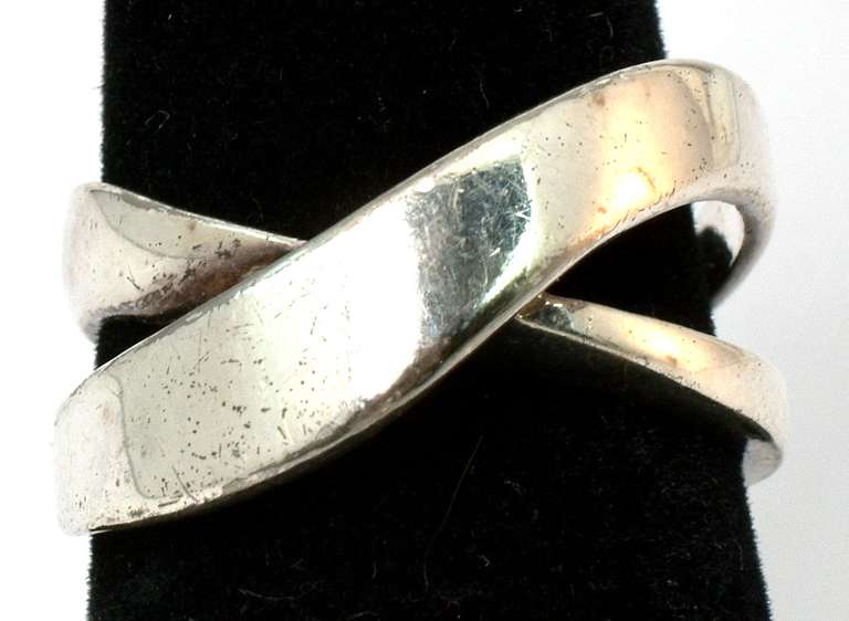 Art Deco Sterling Silver Ring