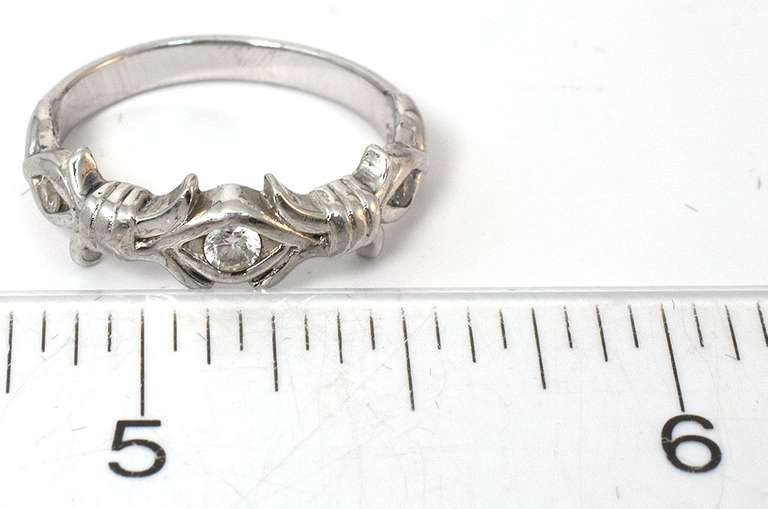 Sterling Silver CZ Ring