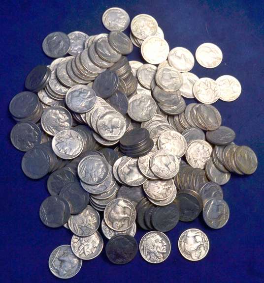 Lot of 200 Full Date Partial to Full Horn Buffalo Nickels