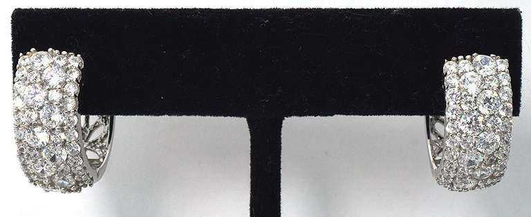 Sterling Silver CZ Earrings