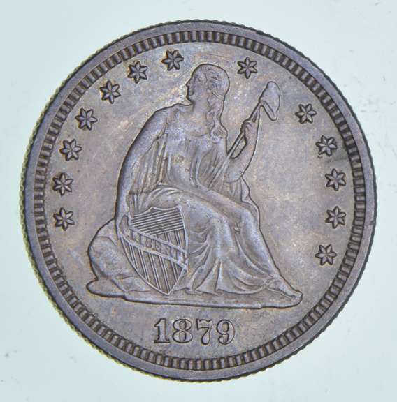 1879 Seated Liberty Quarter