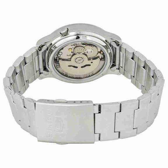 Seiko Automatic Black Dial Men's Watch