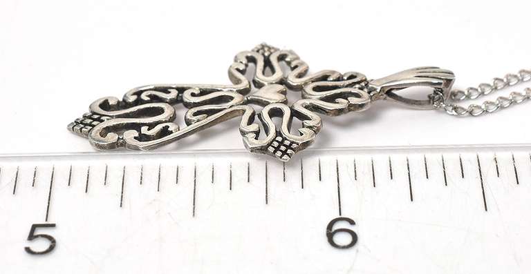 Sterling Silver Cross Necklace