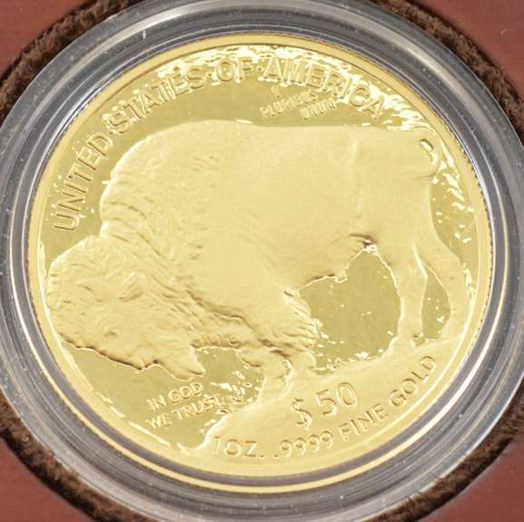 2009-W American Buffalo 1 Oz .999 Fine Gold Proof Coin - Box & COA