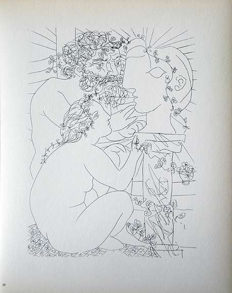 PABLO PICASSO, SCULPTOR AND MODEL