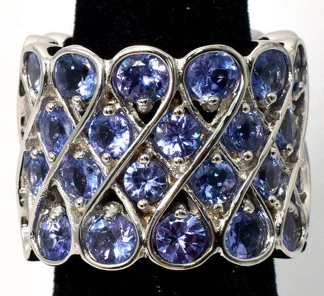 Sterling Silver Tanzanite Ring
