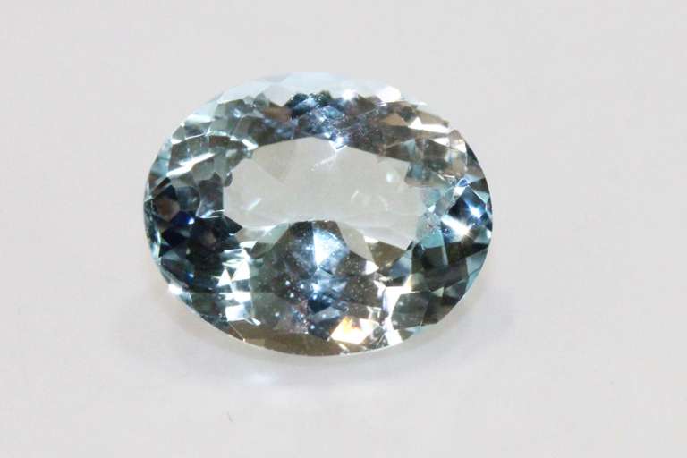 Sparkling Natural Aquamarine - 3.47 cts.