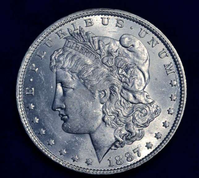1887 O UNC Morgan Dollar