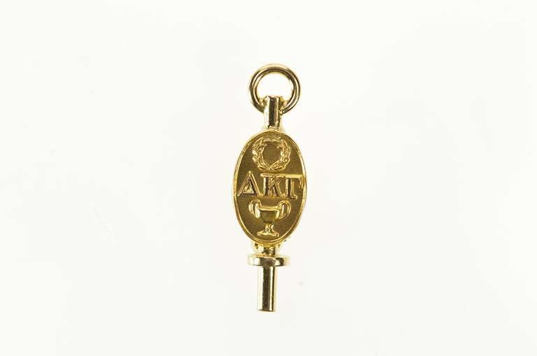10K Yellow Gold Delta Kappa Gamma Female Educator Society Pin/Brooch