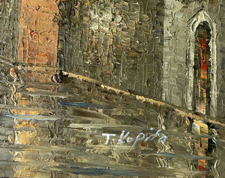 BEAUTIFUL  HAND PAINTED OIL PAINTING ON CANVAS