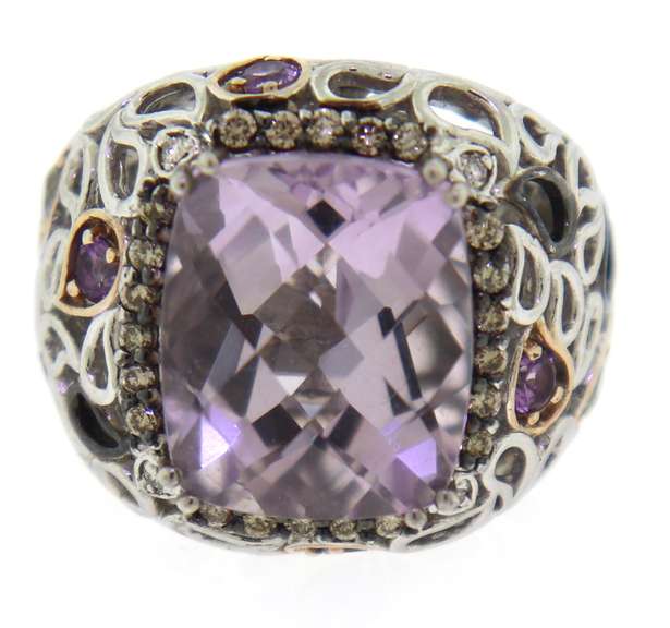 LeVian Sterling Silver Gemstone Ring