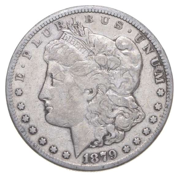 1879-CC Morgan Silver Dollar