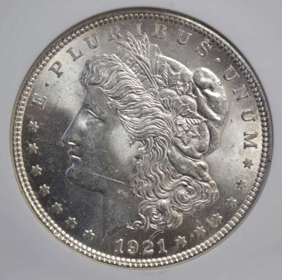 1921 NGC MS 63 Morgan Dollar