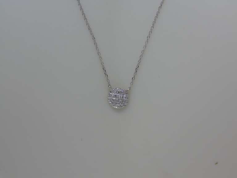 Dana Rebecca Lauren Joy Mini Disc Necklace