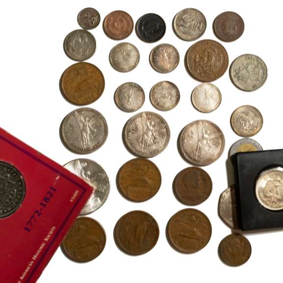 Mexico Coin Lot Silver and Copper